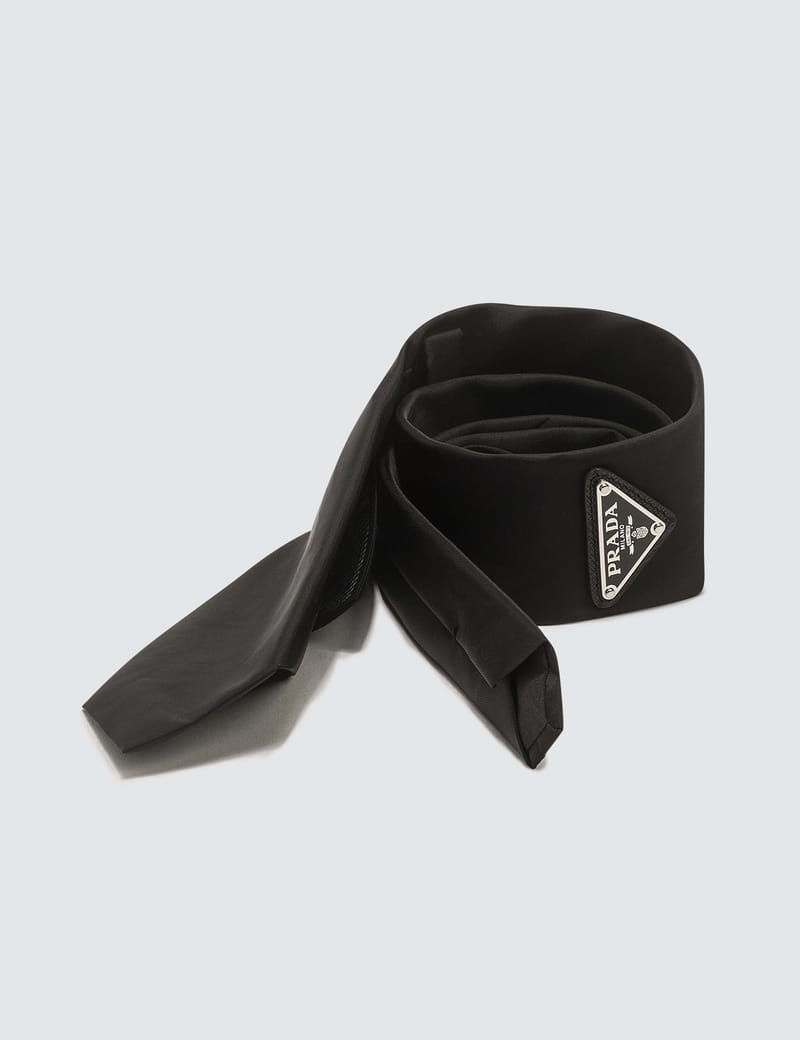 Prada - Nylon Gabardine Tie | HBX
