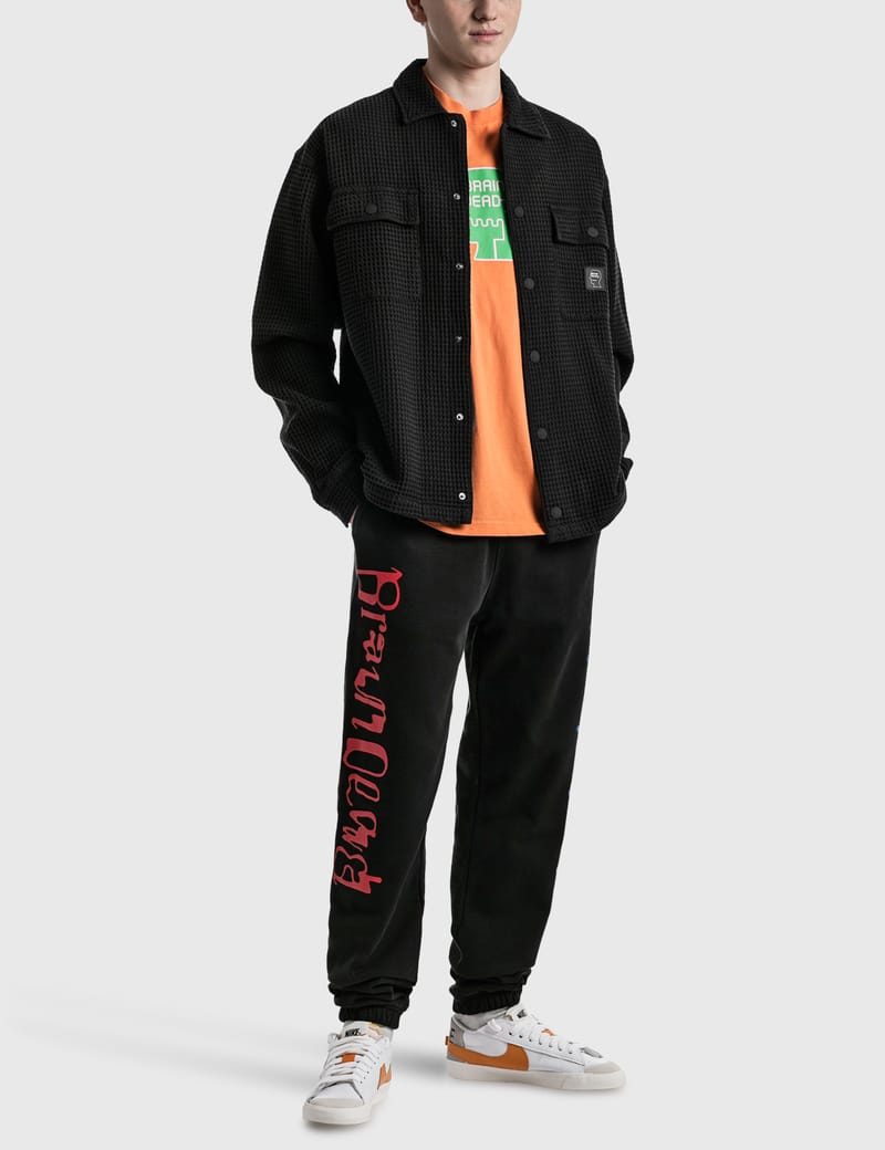 Brain Dead - Waffle Snap Front Shirt | HBX - Globally