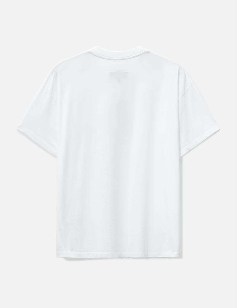 MM6 Maison Margiela - Ribbed Neck T-Shirt | HBX - Globally