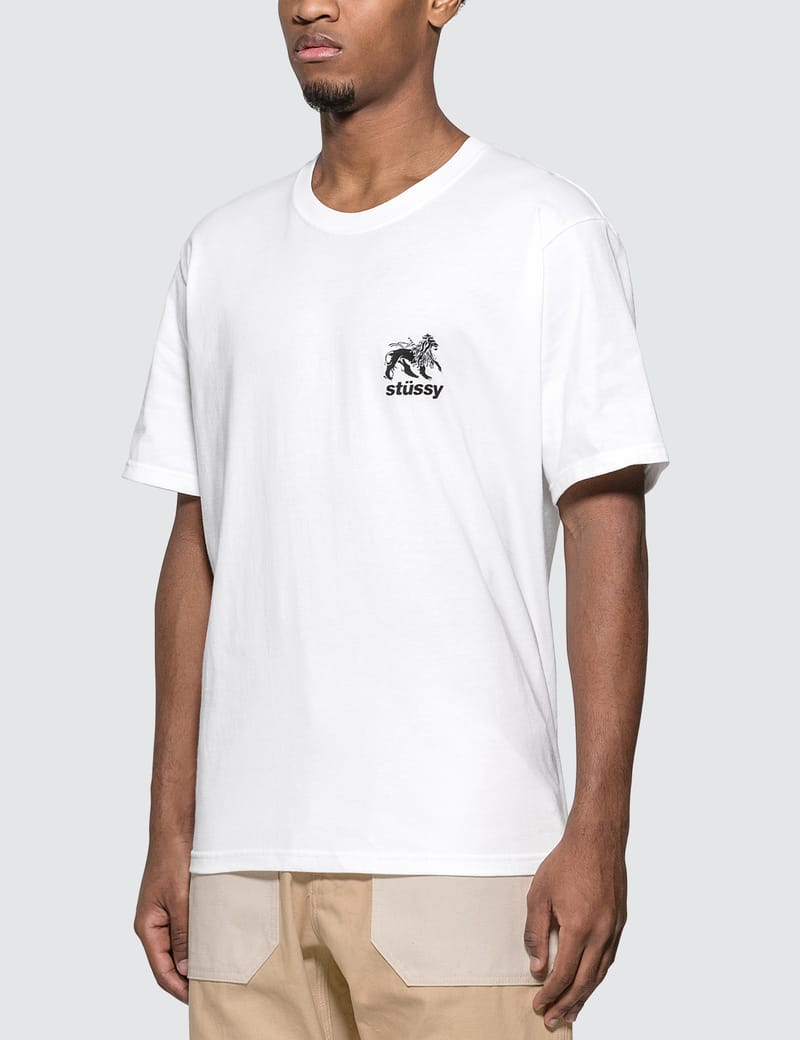 Stüssy - Rasta Lion T-shirt | HBX - Globally Curated Fashion