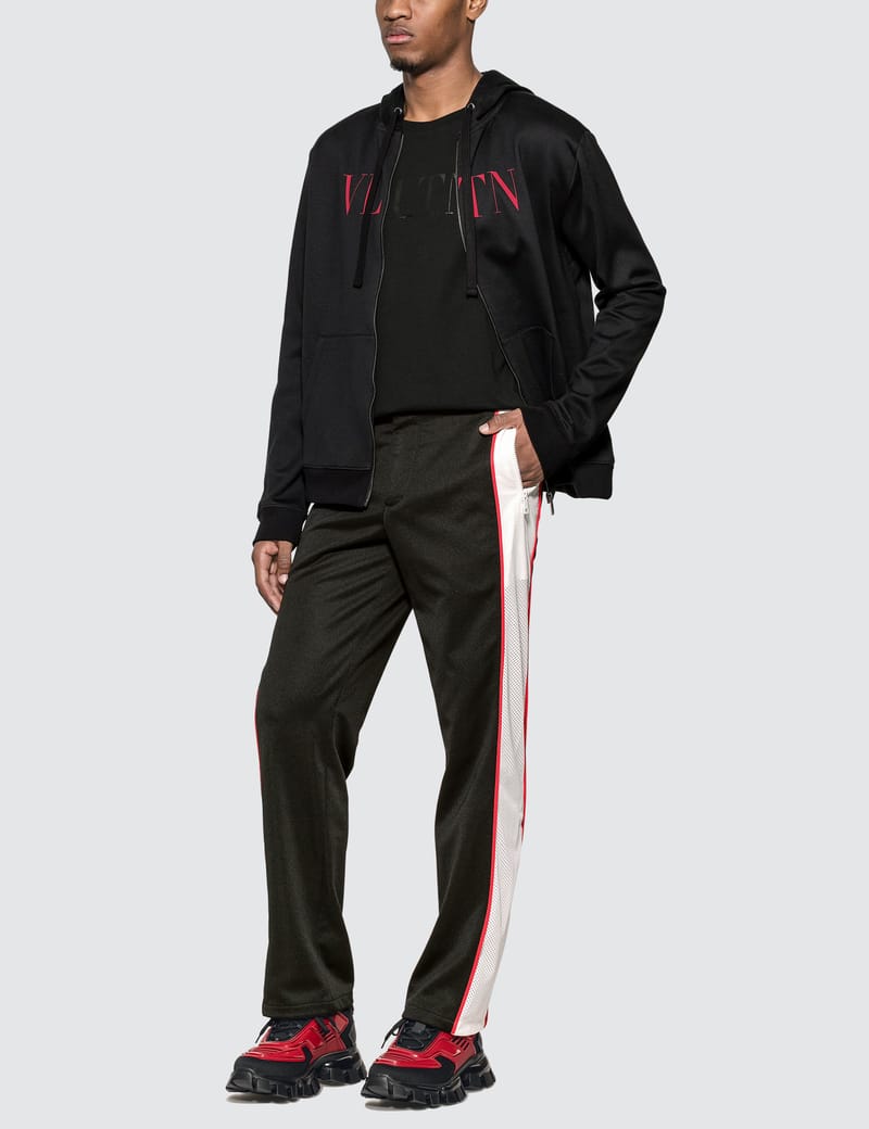 Valentino - VLTN Zipped Full Zip Hoodie | HBX - Globally Curated