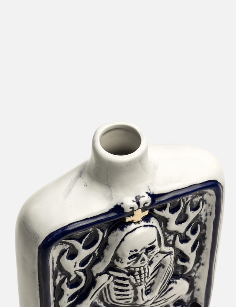 NEIGHBORHOOD Bottle Incense Chamber - Blue ceramic bottle incense