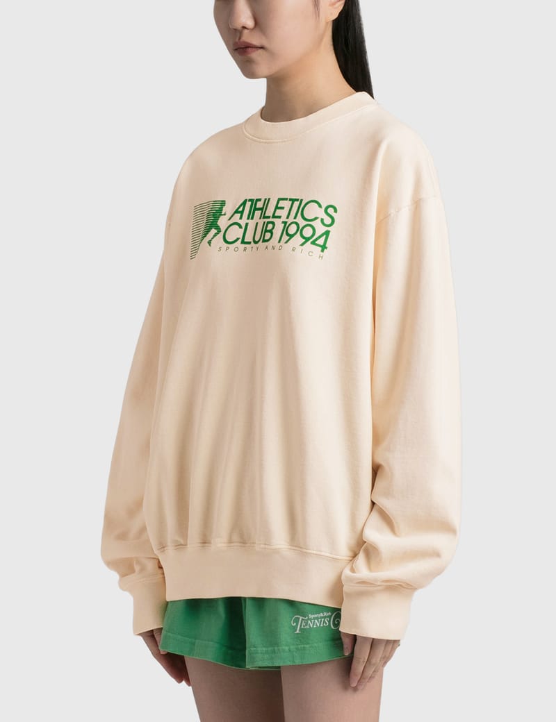 Sporty & Rich - Athletic Crewneck | HBX - Globally Curated Fashion