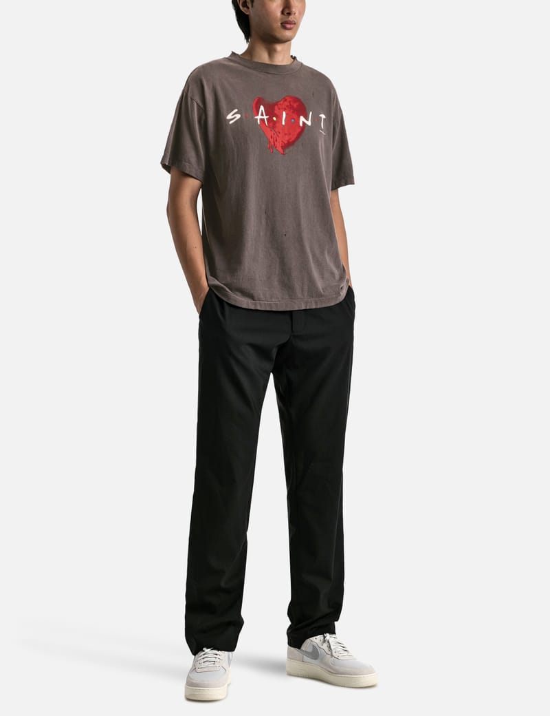 Saint Michael - HEART SHORT SLEEVE T-SHIRT | HBX - Globally