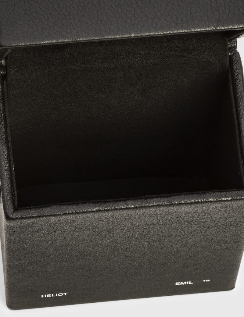 Heliot Emil - LEATHER STRAP BOX BAG | HBX - Globally Curated