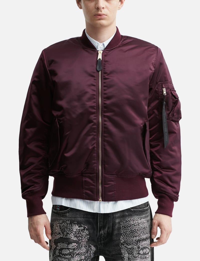 Alpha Industries MA-1 Base Flight Bomber Jacket - ヘビーフライト