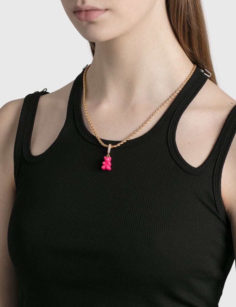 CRYSTAL HAZE ◆ PENDANT_NOSTALGIA BEAR PAVE COSMOPOLITAN Crystal Haze - Nostalgia Bear Pavé Pendant | HBX - Globally