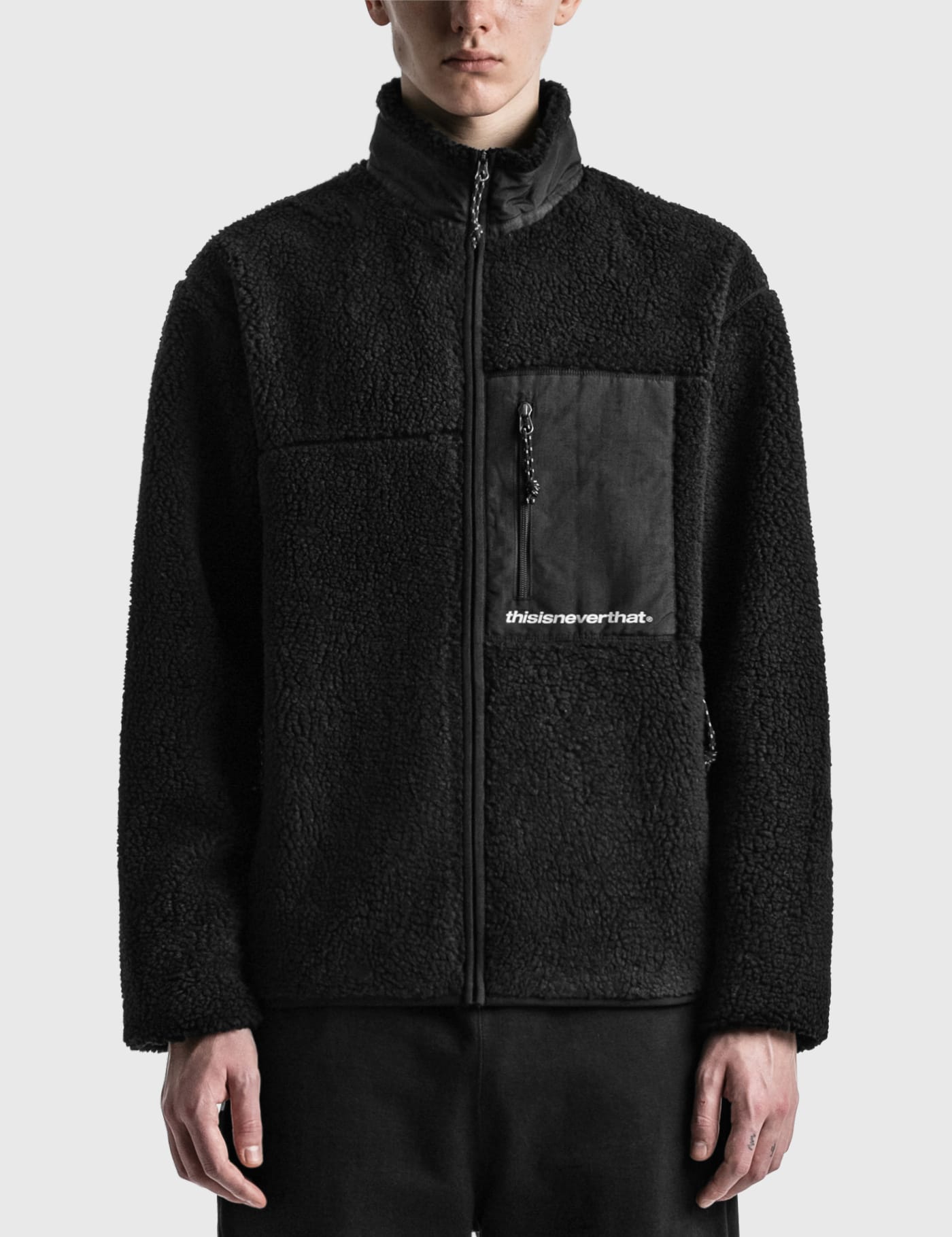 Thisisneverthat - SP Sherpa Fleece Jacket | HBX - Globally Curated Fashion  and Lifestyle by Hypebeast