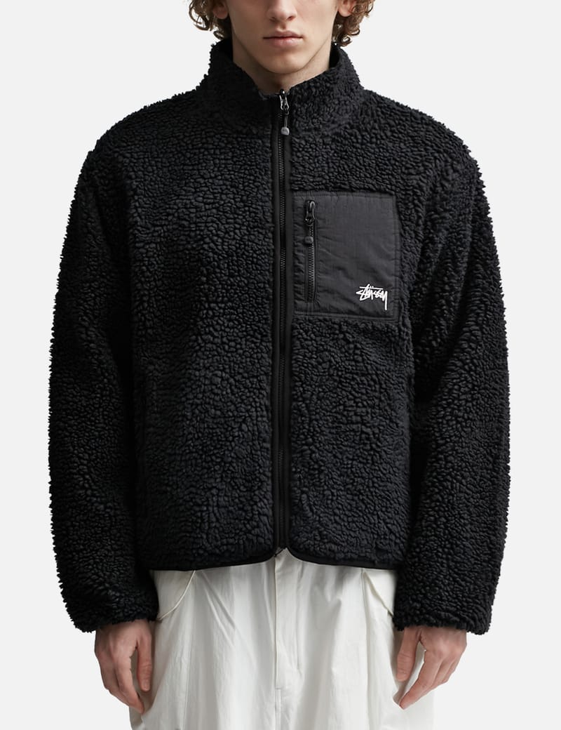 Stüssy - Sherpa Reversible Jacket | HBX - Globally Curated Fashion