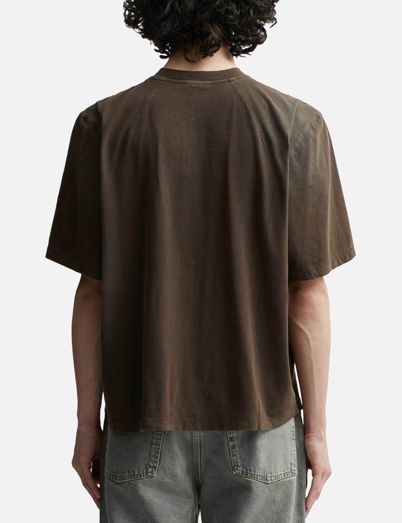 Entire Studios – Heavy Dart Tee Washed Black | Highsnobiety Shop