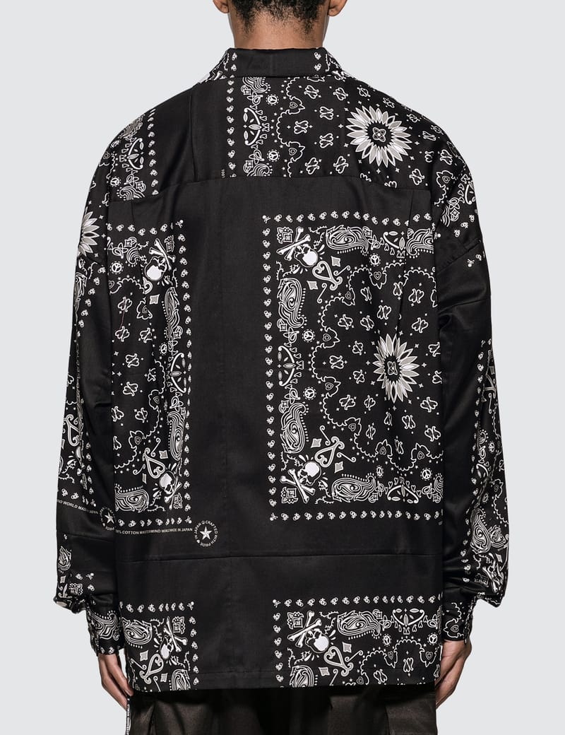 Mastermind World - Bandana Vacation Long Sleeve Shirt | HBX