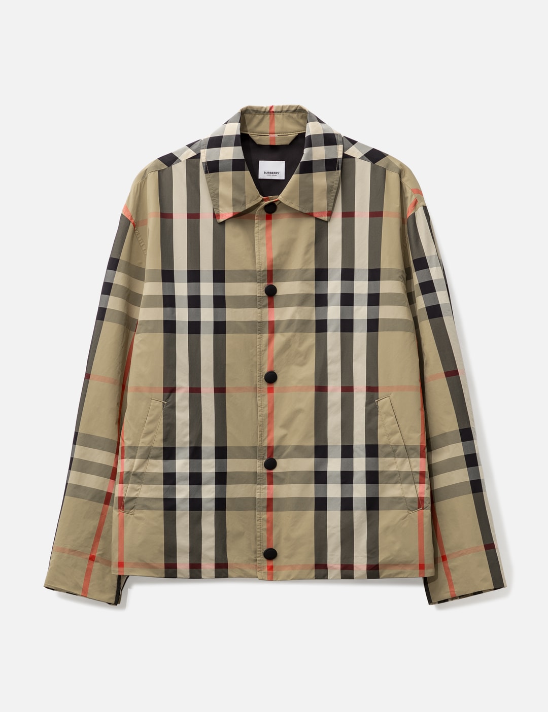 Burberry - Check Nylon Jacket | HBX