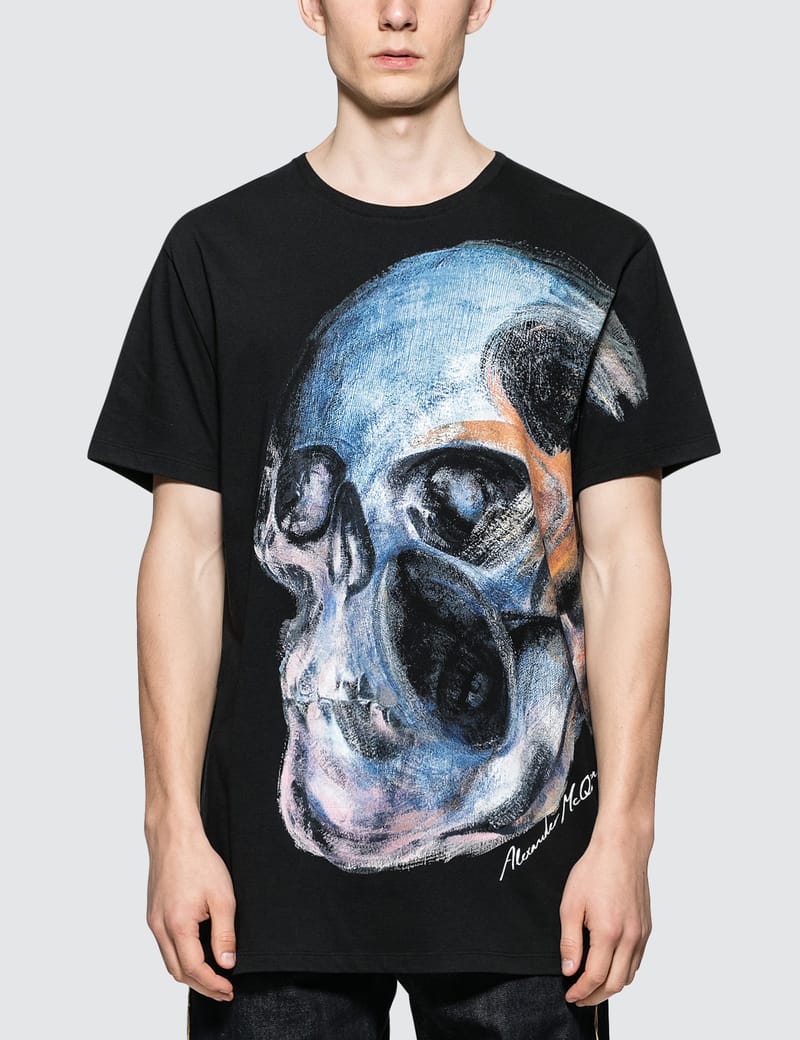 Alexander mcqueen skull top t shirt