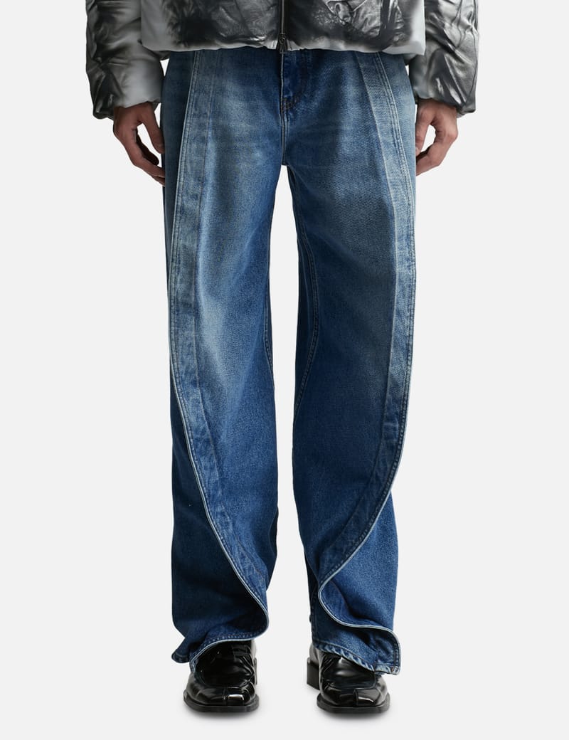 Y/PROJECT - Evergreen Banana Jeans | HBX - Globally Curated