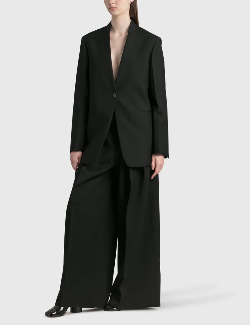 Jil Sander - Collarless Blazer | HBX - ハイプビースト