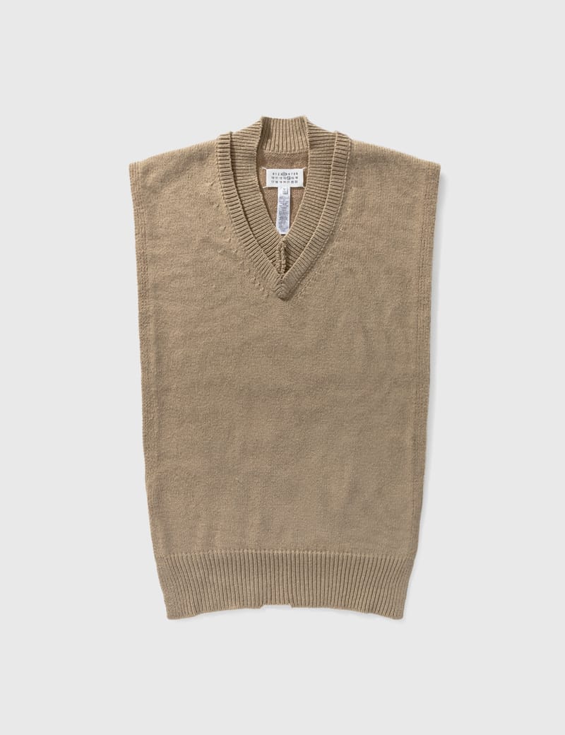 Maison Margiela - Layered Knit Vest | HBX - Globally Curated