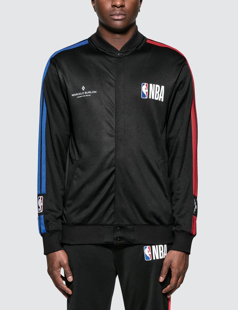 Marcelo Burlon - NBA Band Track Jacket | HBX - Globally Curated