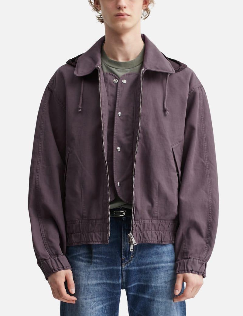 Our Legacy Command Jacket - Bomber-style coat in a cotton-linen