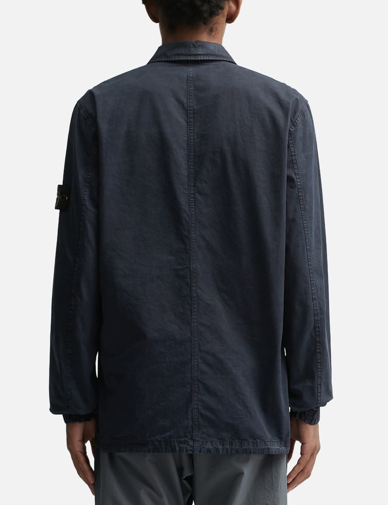 ストーンアイランド - ブラッシュド コットン オーバーシャツ | HBX