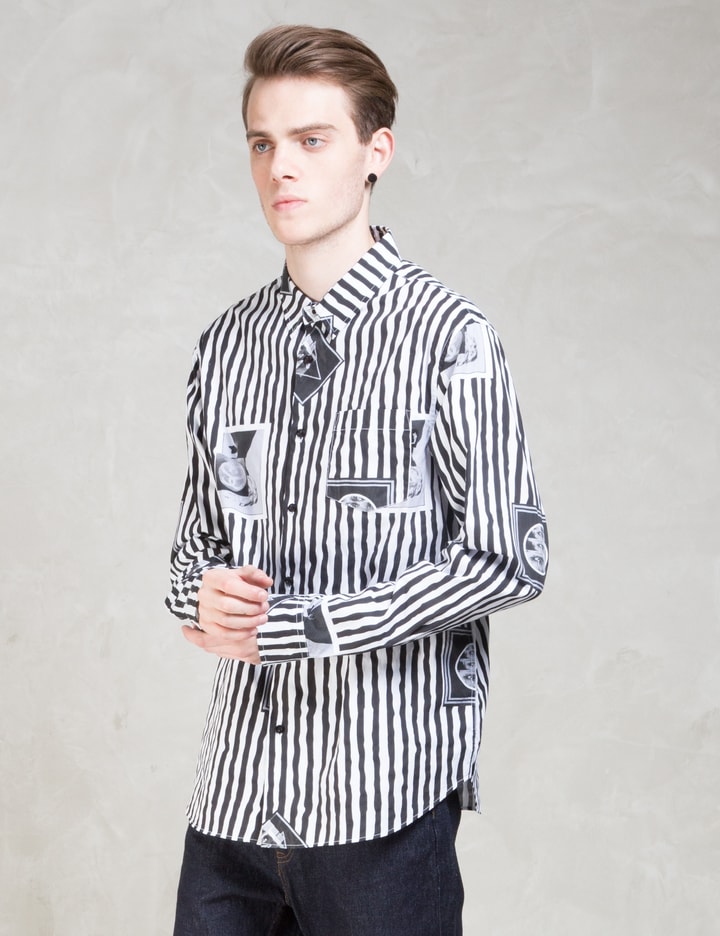Stüssy - Wavy Stripe Shirt | HBX - Globally Curated Fashion and ...