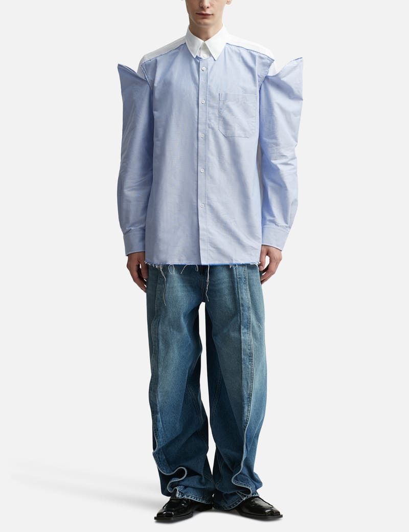 JW Anderson - Double Layer Shirt | HBX - Globally Curated Fashion and  Lifestyle by Hypebeast