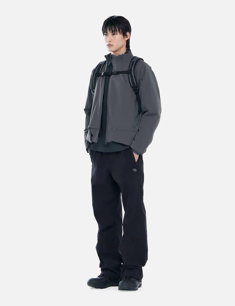 San San Gear Alea Shell Jacket - YKK防水ジッパーと調整機能付きの3