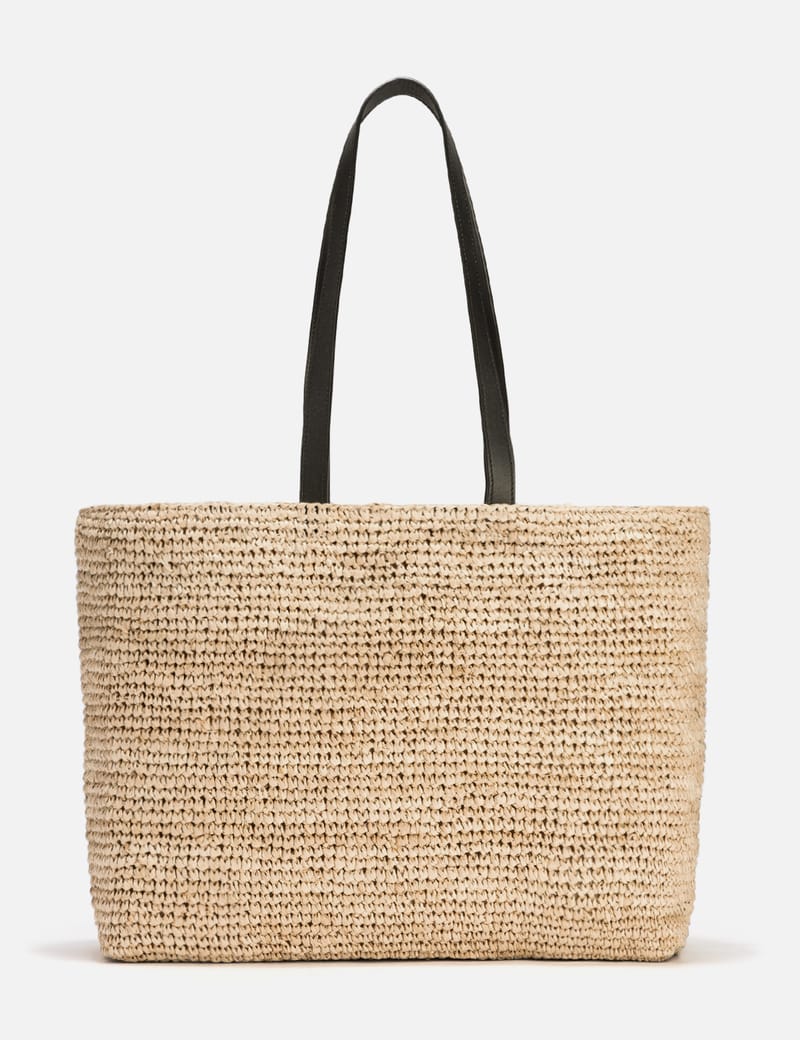 Kenzo - Large Raffia Tote Bag | HBX - Globally Curated Fashion and 