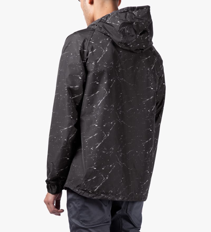 Huf - Black Marble 10K Tech Jacket | HBX - Globally Curated