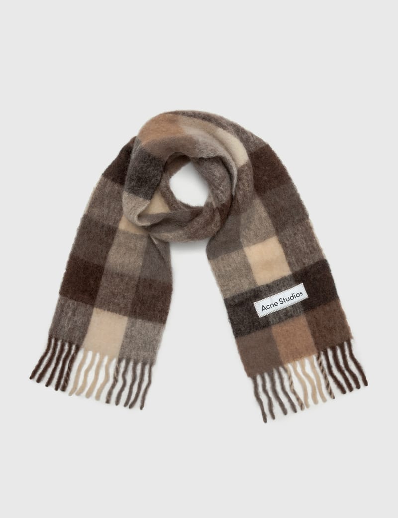 Acne Studios - Vally Check Scarf | HBX - Globally Curated Fashion