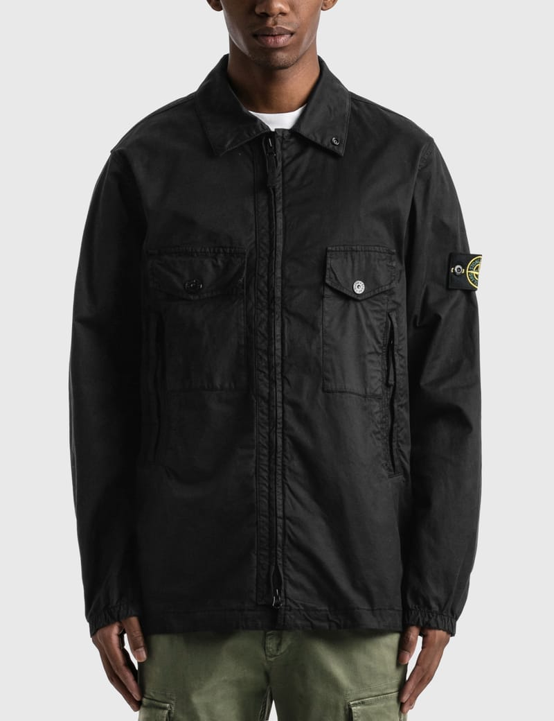 Stone island double pocket 2024 overshirt