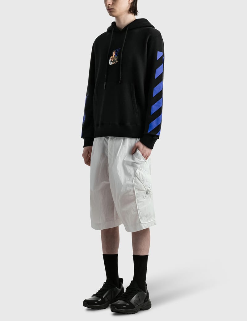 Off-White™ - Caravaggio Boy Marker Slim Hoodie | HBX Off-White™ - Caravaggio Boy Marker Slim Hoodie | HBX