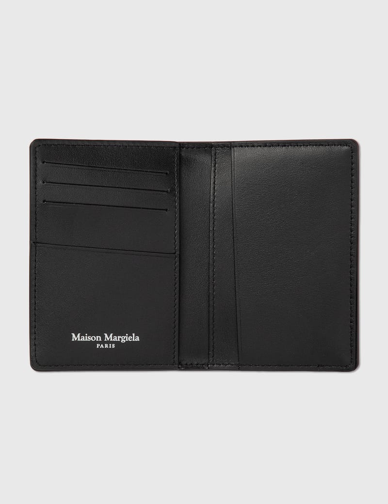 早い者勝ち【Maison Margiela】バイフォールド カードホルダー メゾン マルジェラ - PVC レザー バイフォールド カードホルダー