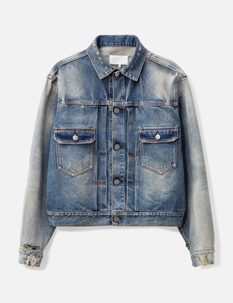 Maison Margiela - Décortiqué Denim Jacket | HBX - Globally Curated 