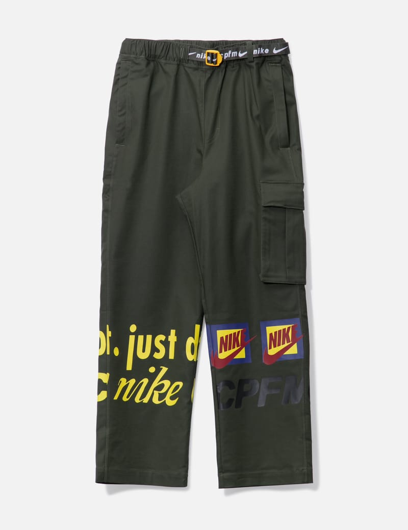 CACTUS PLANT FLEA MARKET X NIKE LOGO PRINT PANTS