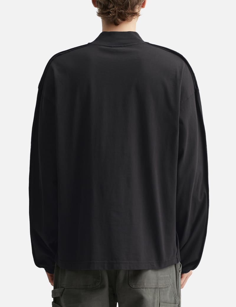 Umbro Umbro x Slam Jam Acuto Mock Long Sleeve T-Shirt - Boxy