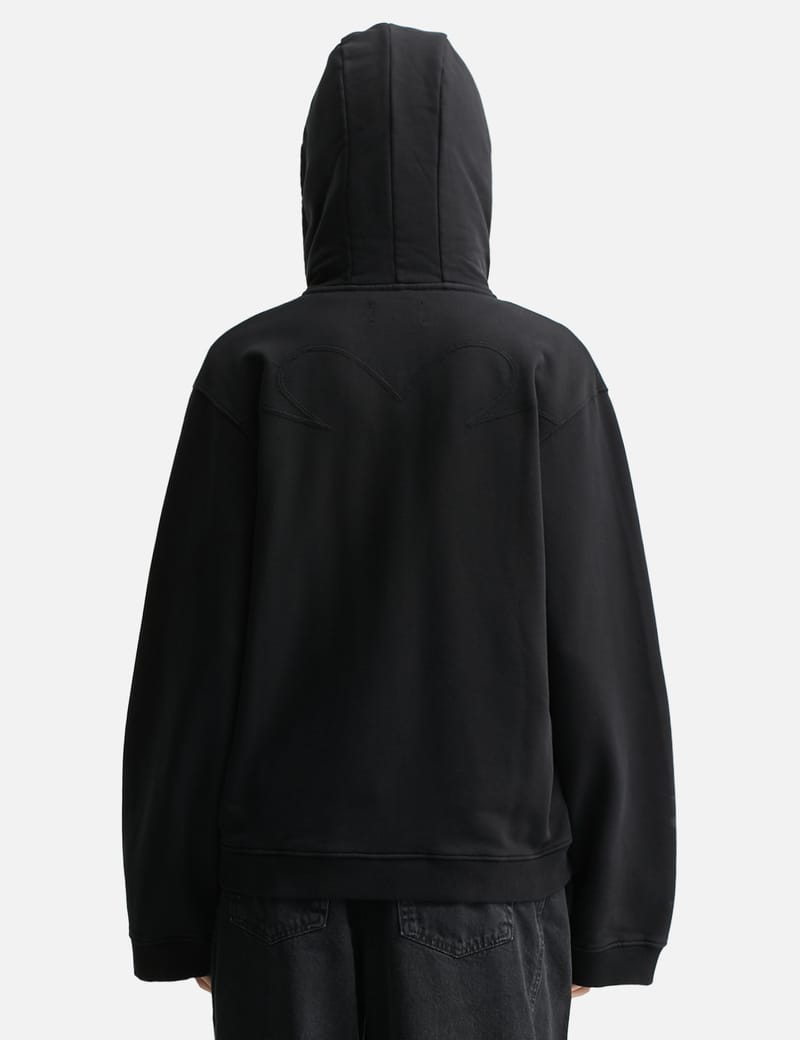 トップス VAIN ZIP HOODIE BLACK NUBIAN VAIN Zip Hoodie Black
