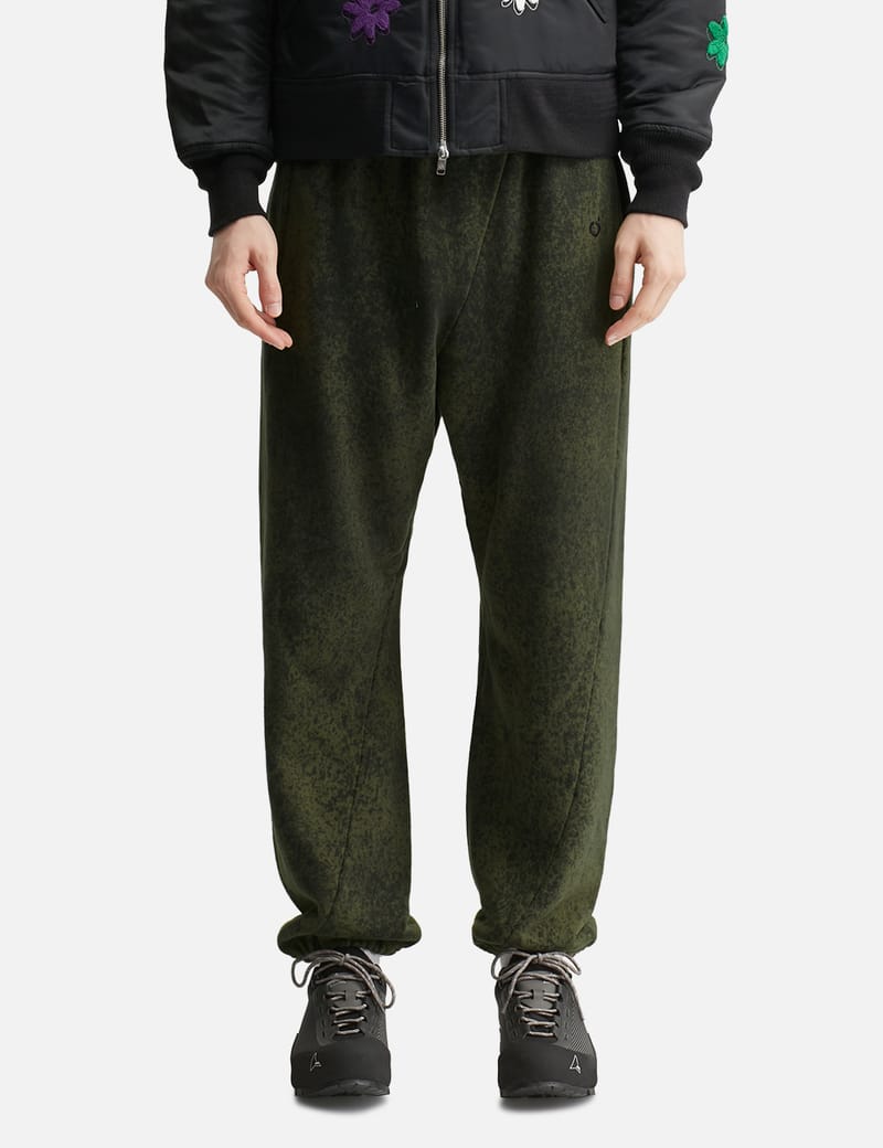 NÒMARHYTHM TEXTILE Hand Dye Twist Pants - Relaxed hand-dyed pants