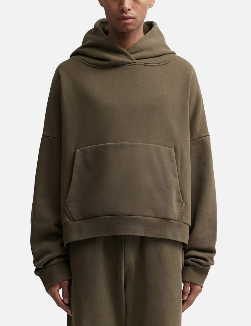 トップス entire studios HEAVY HOOD heavy hood washed black - entire studios