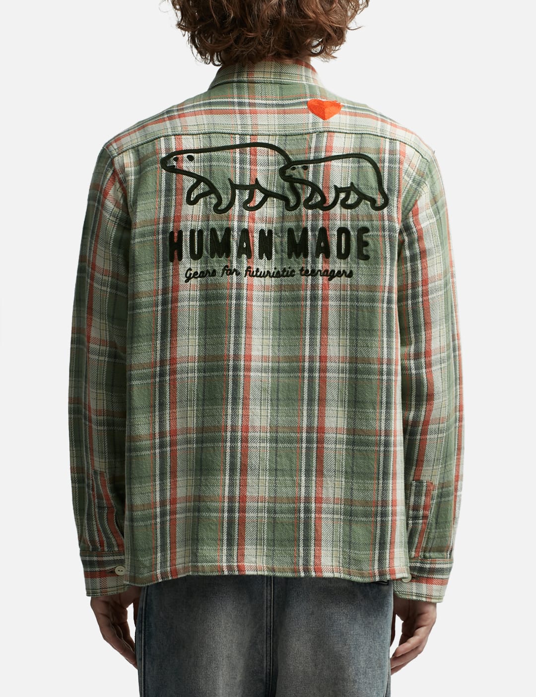 Human Made - Check Overshirt | HBX - Globally Curated Fashion and