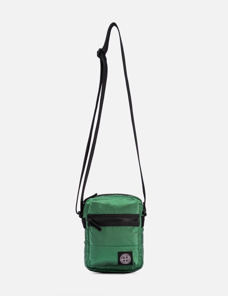 バッグ STONE  Nylon l Fanny Pack Stone Island - Nylon Metal Fanny Pack | HBX