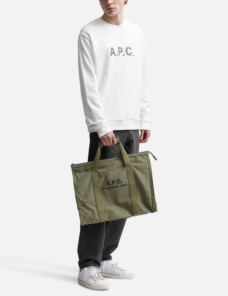 A.P.C. - RECUPERATION GYM BAG | HBX - Globally Curated Fashion and