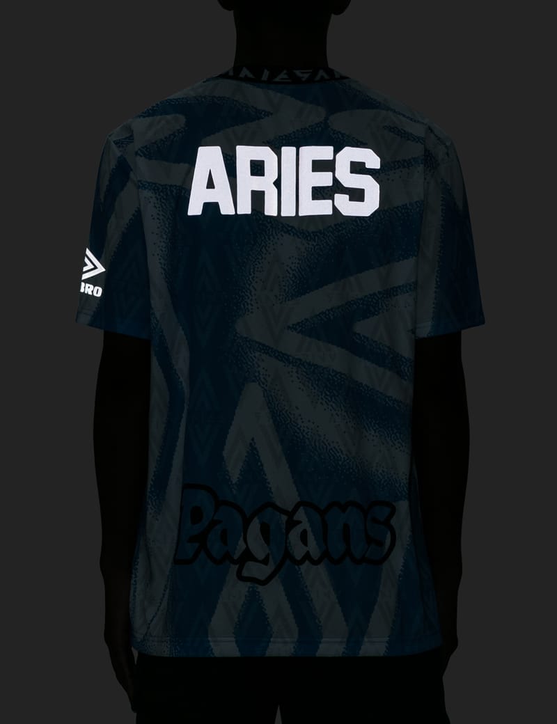 Aries - Aries x Umbro Football Jersey | HBX - Globally Curated
