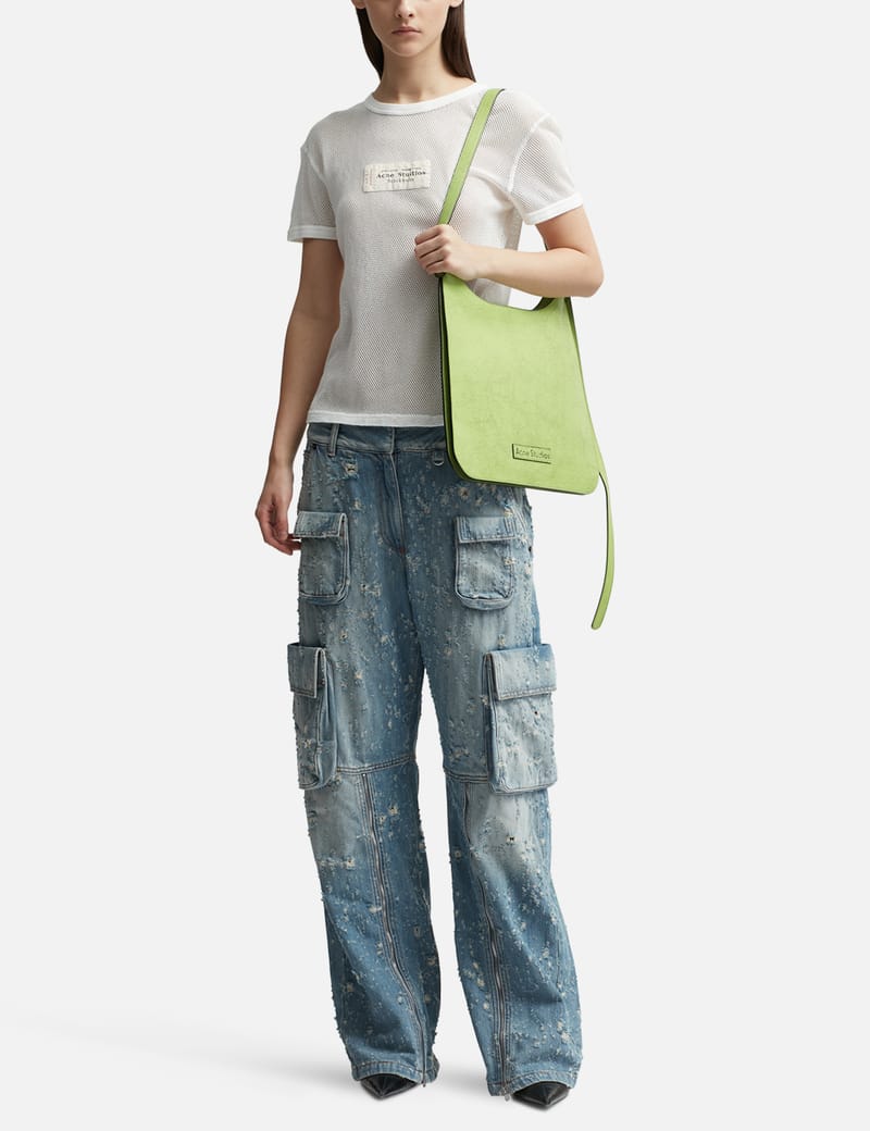 Acne Studios - Logo Mesh T-shirt | HBX - Globally Curated Acne Studios - Logo Mesh T-shirt | HBX - Globally Curated