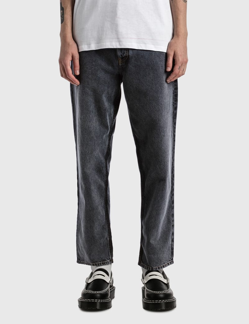 Loewe - Faded Denim Trousers | HBX - Globally Curated Fashion and