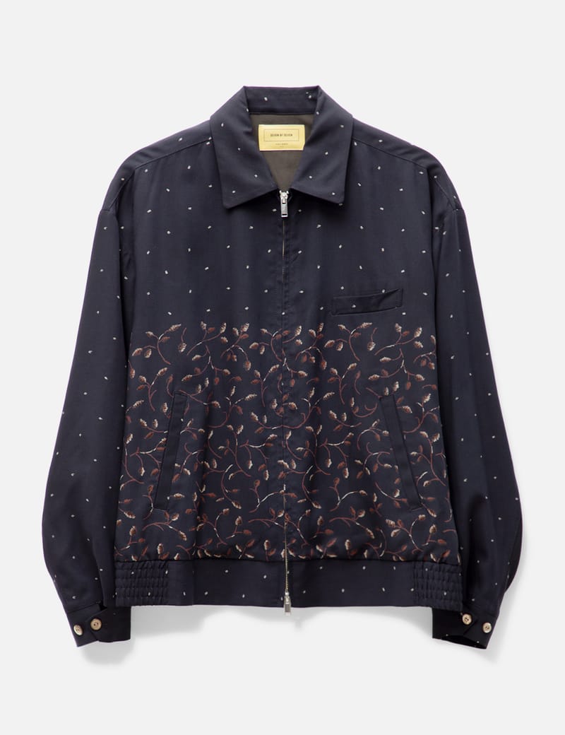 Seven by seven - BOTANICAL PRINT ZIP-UP BLOUSON | HBX - Globally