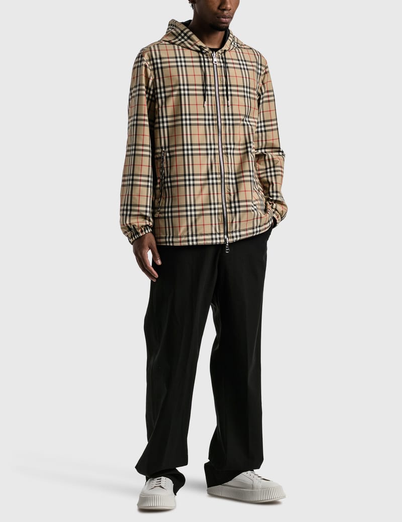 Burberry - Reversible Vintage Check Hooded Jacket | HBX - Globally