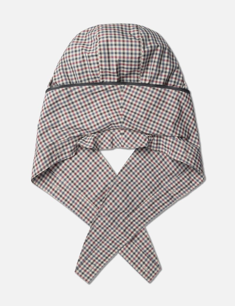 Maison Margiela Headscarf - Lightweight, water-repellent checked