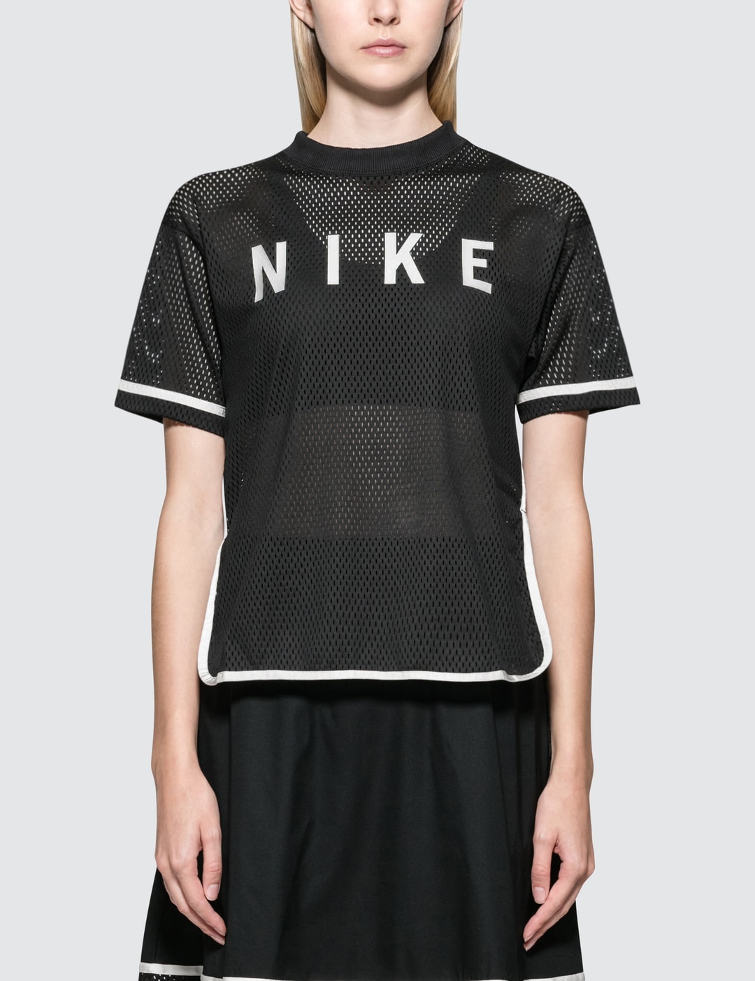 nike mesh t shirt women's
