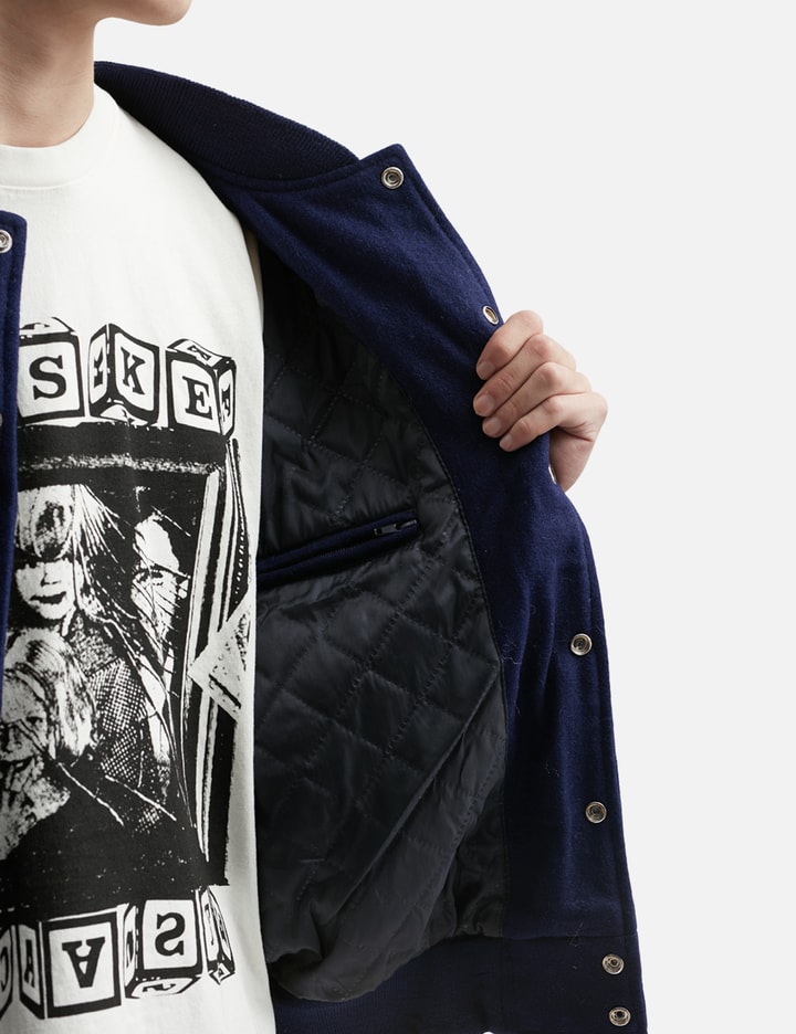 BASKETCASE - Marionette Letterman Jacket | HBX - 하입비스트가 엄선한 글로벌 패션&라이프스타일
