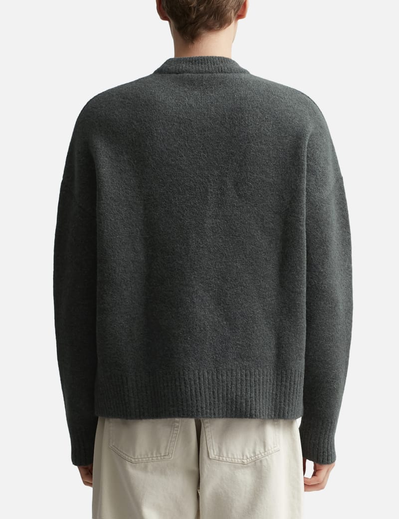 Ami セーター Ami - Off White Ami de Cœur Sweater | HBX - Globally Curated
